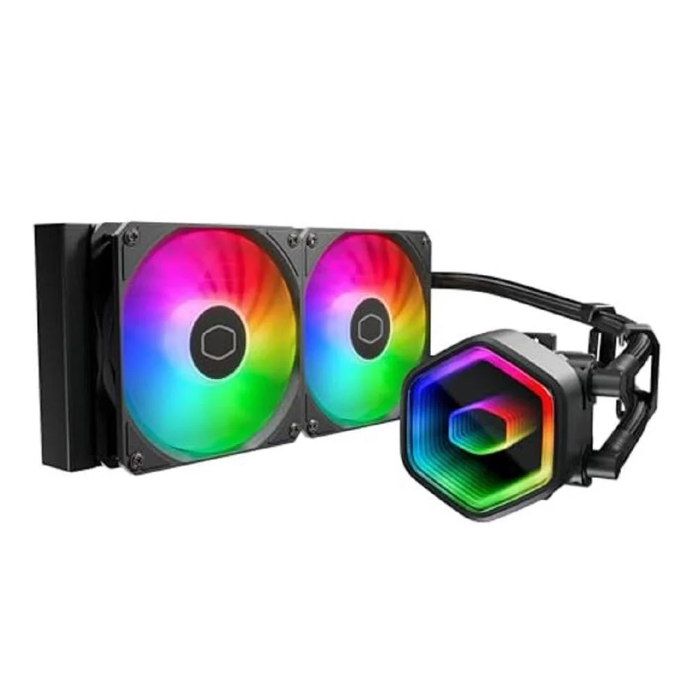 PC用ファン・クーラー COOLER MASTER MASTERLIQUID 240 CORE II Produtos com até 15 OFF no PIX KaBuM
