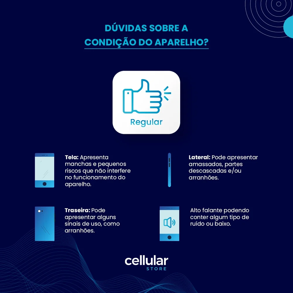 Usado: Iphone 12 128 Gb Azul - Regular