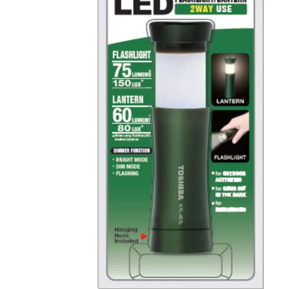 Lanterna Toshiba 2way Kfl-403l Verde