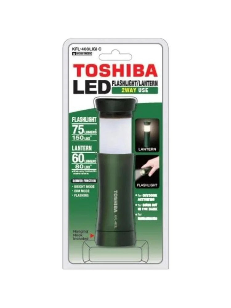 Lanterna Toshiba 2way Kfl-403l Verde