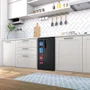 Cervejeira Frost Free Turbo 82l 3 Em 1 Com Painel Touch Preta 110v Midea