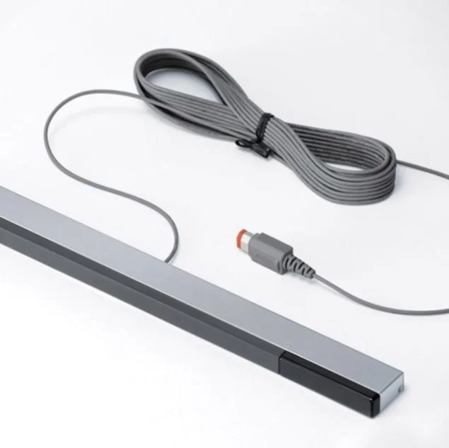 Barra Sensor Bar Com Fio Compatível Com Nintendo Wi E Wii U Barra Sensor Bar Com Fio Compatível Com Nintendo Wi E Wii U