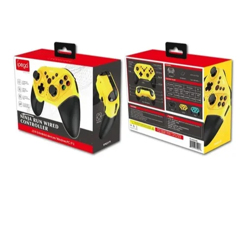 Controle Ípega Sw038 Para Nintendo Switch Pro Turbo Sem Fio Bluetooth Compatível Ps3 Pc Celular Android