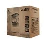 Gabinete Gaming C3tech Aquarius Branco Com Vidro Temperado Sem Fonte - Mt-g860wh