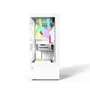 Gabinete Gaming C3tech Aquarius Branco Com Vidro Temperado Sem Fonte - Mt-g860wh