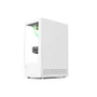 Gabinete Gaming C3tech Aquarius Branco Com Vidro Temperado Sem Fonte - Mt-g860wh