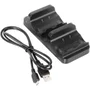 Base Dock Carregador Duplo Compatível Com Controle XBOX One + 2 Baterias Recarregáveis + Cabo Usb