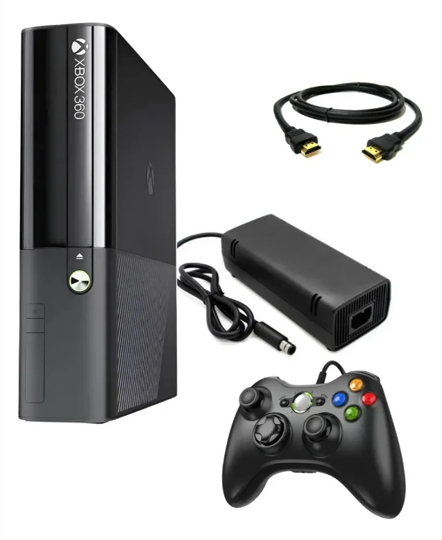 Console 360  160gb Standard Cor Matte Black + Kinect + 1 Controle
