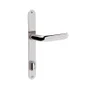 Fechadura Perfil Estreito 5122/11450 Externa Espelho Cromado 21mm 3f