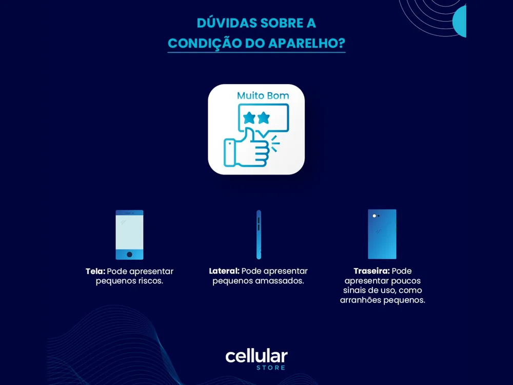 Usado: Iphone 12 128 Gb Azul - Muito Bom