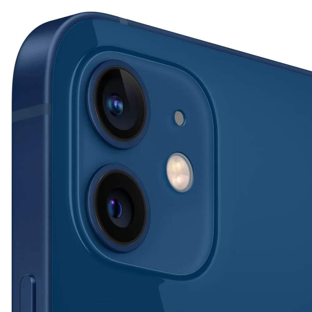 Usado: Iphone 12 128 Gb Azul - Muito Bom