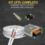 Kit 5 Câmeras Imagem Coloridas 1120b Full Color Intelbras Dvr Intelbras 08 Canais 1108-c S/hd.