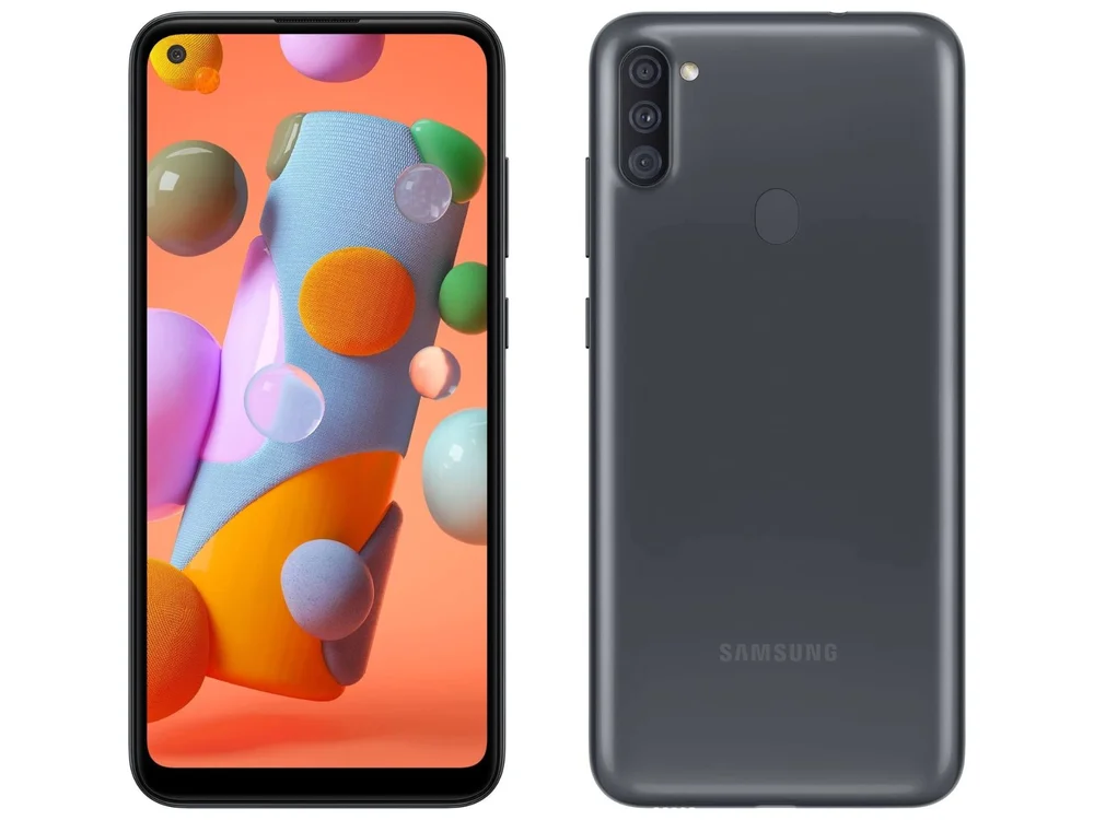 Usado: Samsung A11 64 Gb Preto - Excelente