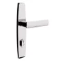 Fechadura Design Externa Espelho Grazia 55mm Cromado 813e81755cr 3f