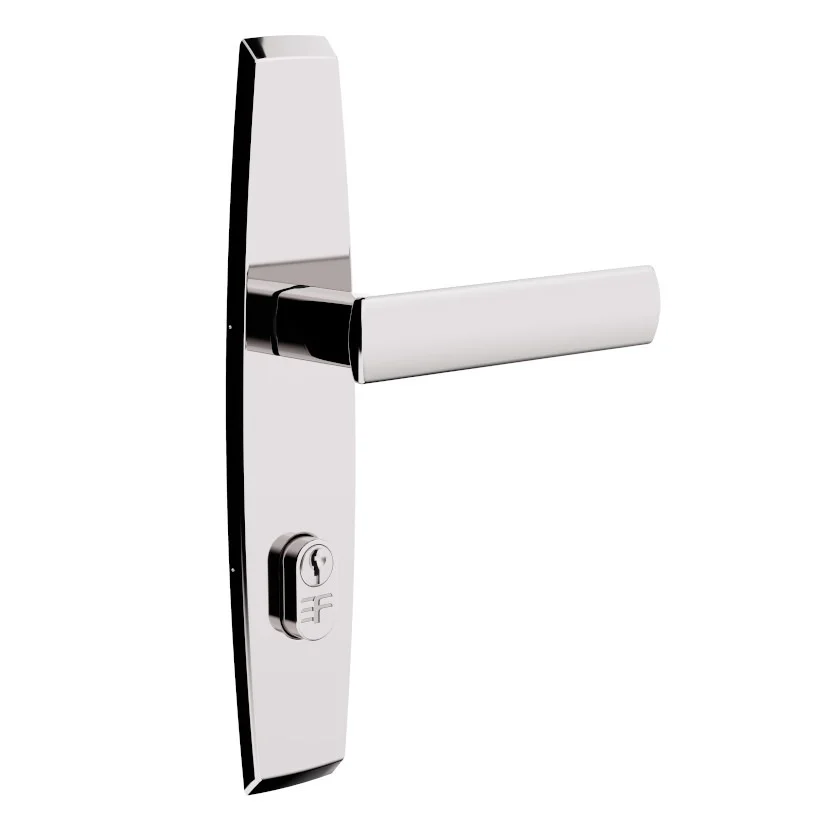 Fechadura Design Externa Espelho Grazia 55mm Cromado 813e81755cr 3f Fechadura Design Externa Espelho Grazia 55mm Cromado 813e81755cr 3f