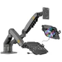 Suporte Para Monitor Braço Articulado Pistão A Gás Nb-f160 + Bandeja Para Notebook Nbh-8RGB