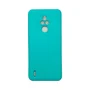 Capa Moto E7 Silicone Aveludada Protege Câmera Colorida Capinha Anti Impacto Moto E7:verde Água