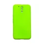 Capa Moto G4 Plus Silicone Aveludada Protege Câmera Colorida Capinha Anti Impacto G4 Plus:verde Neon