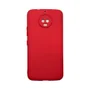 Capa Moto G5s Plus Silicone Aveludada Colorida Capinha Anti Impacto Moto G5s Plus:vermelho