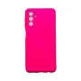 Capa Samsung A04s Silicone Aveludada Protege Câmera Colorida Capinha Anti Impacto A04s:pink