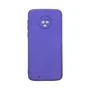 Capa Moto G6 Silicone Aveludada Colorida Capinha Anti Impacto Moto G6:roxo
