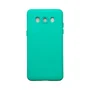 Capa Samsung J5 Metal ( J5 2016 )  Silicone Aveludada Protege Câmera Colorida Capinha Anti Impacto J510:verde Água