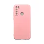 Capa Xiaomi Redmi Note 8 Silicone Aveludada Protege Câmera Colorida Capinha Anti Impacto Redmi Note 8:rosa 04
