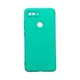 Capa Xiaomi Mi 8 Lite Silicone Aveludada Colorida Capinha Anti Impacto Mi 8 Lite:verde Água