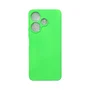 Capa Xiaomi Redmi 13 4g Silicone Aveludada Protege Câmera Colorida Capinha Anti Impacto Redmi 13 4g:verde Neon