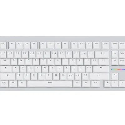 Teclado Wooting 80he Zinco Branco Lacrado