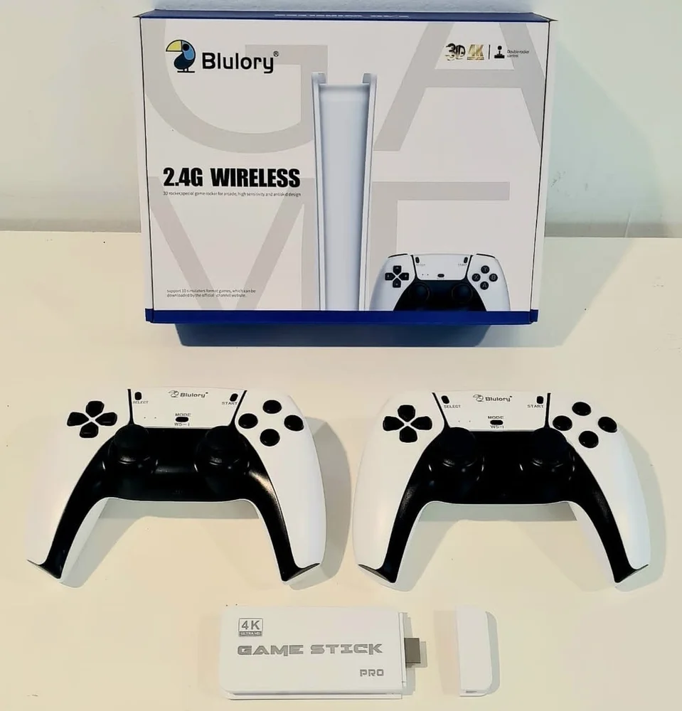 Vídeo G A M E  Blulory Bluetooth Stick M15 Pro 4k 3d 64gb Gamepad R36s Kit K5 X12