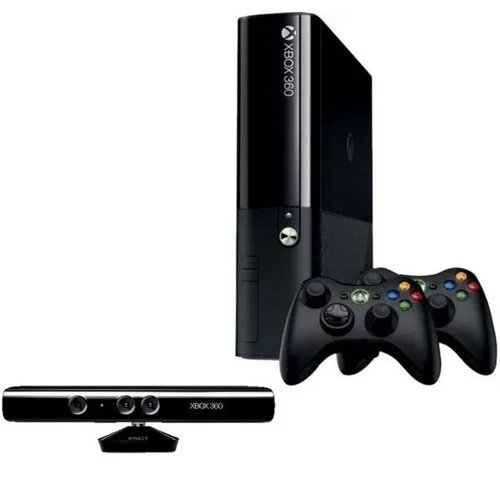 Console 360 Super Slim 4gb 2 Controles + Kinect Standard Cor Preto Console 360 Super Slim 4gb 2 Controles + Kinect Standard Cor Preto