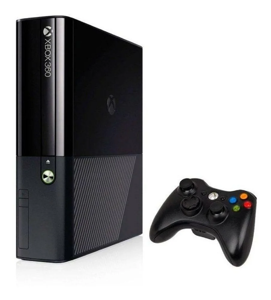 Console 360 Super Slim 4gb 2 Controles + Kinect Standard Cor Preto Console 360 Super Slim 4gb 2 Controles + Kinect Standard Cor Preto