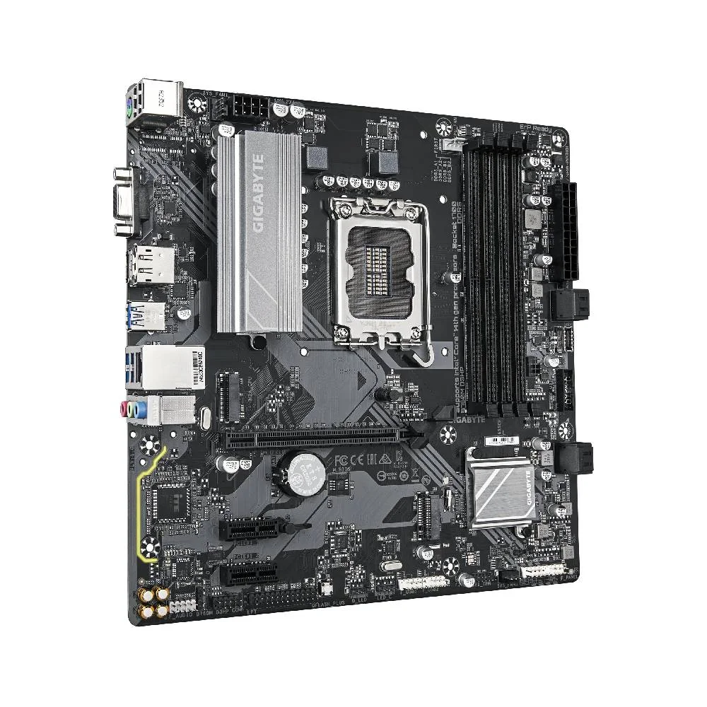 Placa Mãe Gigabyte B760m D3hp LGA  1700 4xDDR5 Chipset Intel B760 Matx