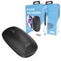 Mouse Optico Sem Fio Aoc 2,4ghz Office Preto 1600dpi Ms200b