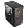 Gabinete Gamer Vinik Twin Edge Preto Lateral Acrilico - Ggteacbk