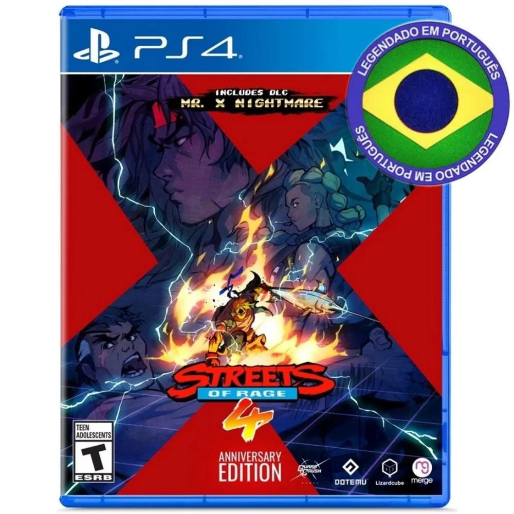 Streets Of Rage 4 Anniversary Edition Ps4 Mídia Física Legendado Em Português Playstation 4 Streets Of Rage 4 Anniversary Edition Ps4 Mídia Física Legendado Em Português Playstation 4