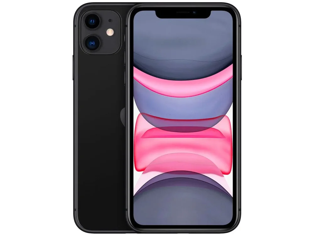 Usado - Iphone 11 128 Gb Preto - Regular