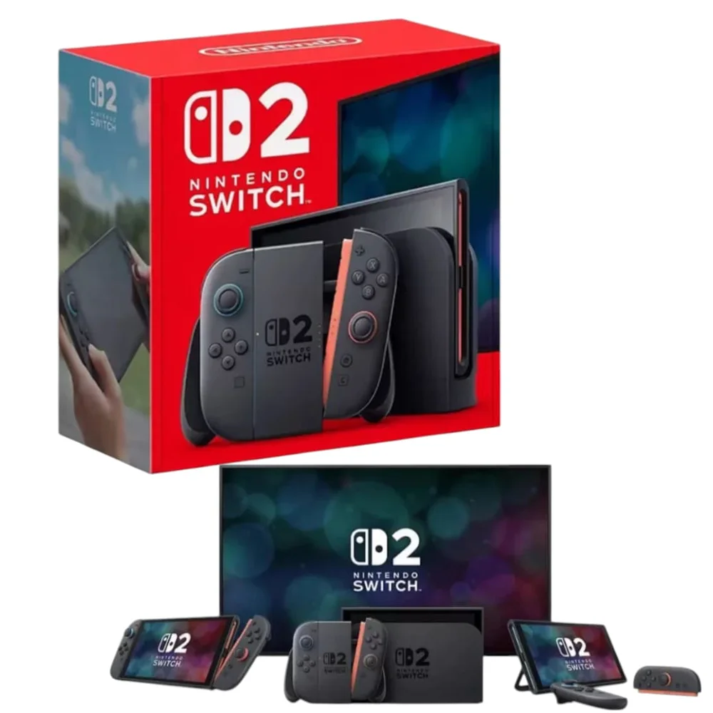 Console Nintendo Switch 2 Preto Blund. Console Nintendo Switch 2 Preto Blund.