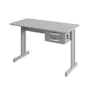 Mesa Escritório Atlanta Cinza