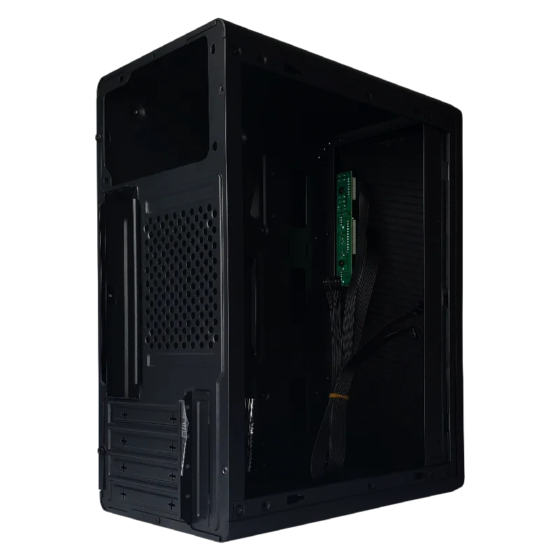 Gabinete Office Hayom Gb1752, Mid Tower, Preto - Gb17.10.52
