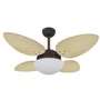 Ventilador De Teto Volare Petalo Palmae Natural 220v