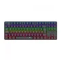 Teclado Mec T-dagger Bora, Rainbow, Usb, Switch Brown - T-tgk313-br