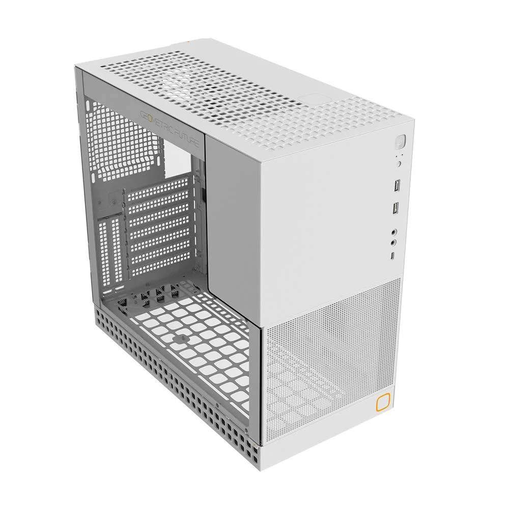 Gabinete Gamer Geometric Future Model 4 King Arthur Branco
