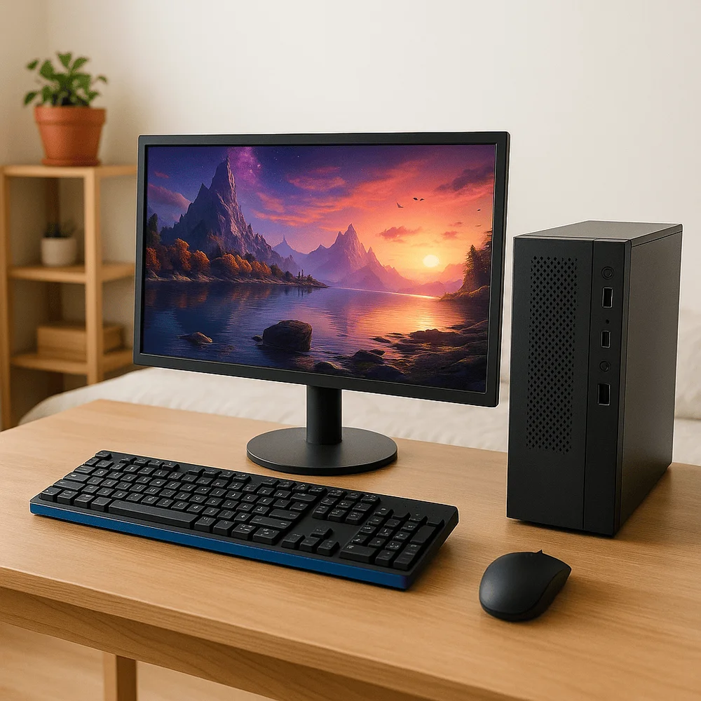 PC Slim Intel Core i5 12ª Geração | 16gb Ddr4, SSD 480GB, WINDOWS 11 + Office 2024 | Monitor 19” | Wi-fi 5ghz E Bluetooth em Campinas - foto 4