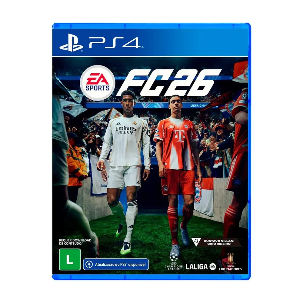 Jogo Ea Sports Fc 26 Midia Fisica Ps4 Lacrado Pt Br Jogo Ea Sports Fc 26 Midia Fisica Ps4 Lacrado Pt Br