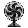 Ventilador De Mesa Arno 40cm 6 Pás Essential Ve2e Preto 220v - 220 V