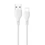 Cabo Lightning Branco Usb A Econômico Confiável Com Garantia Inclusa
