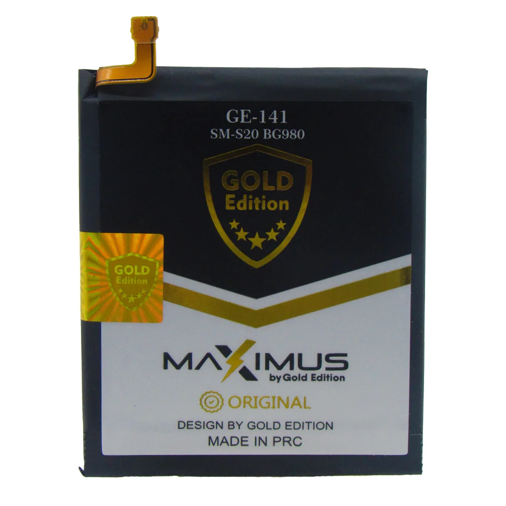 Bateria Gold Edition Ge-141 Compatível Com Galaxy S20