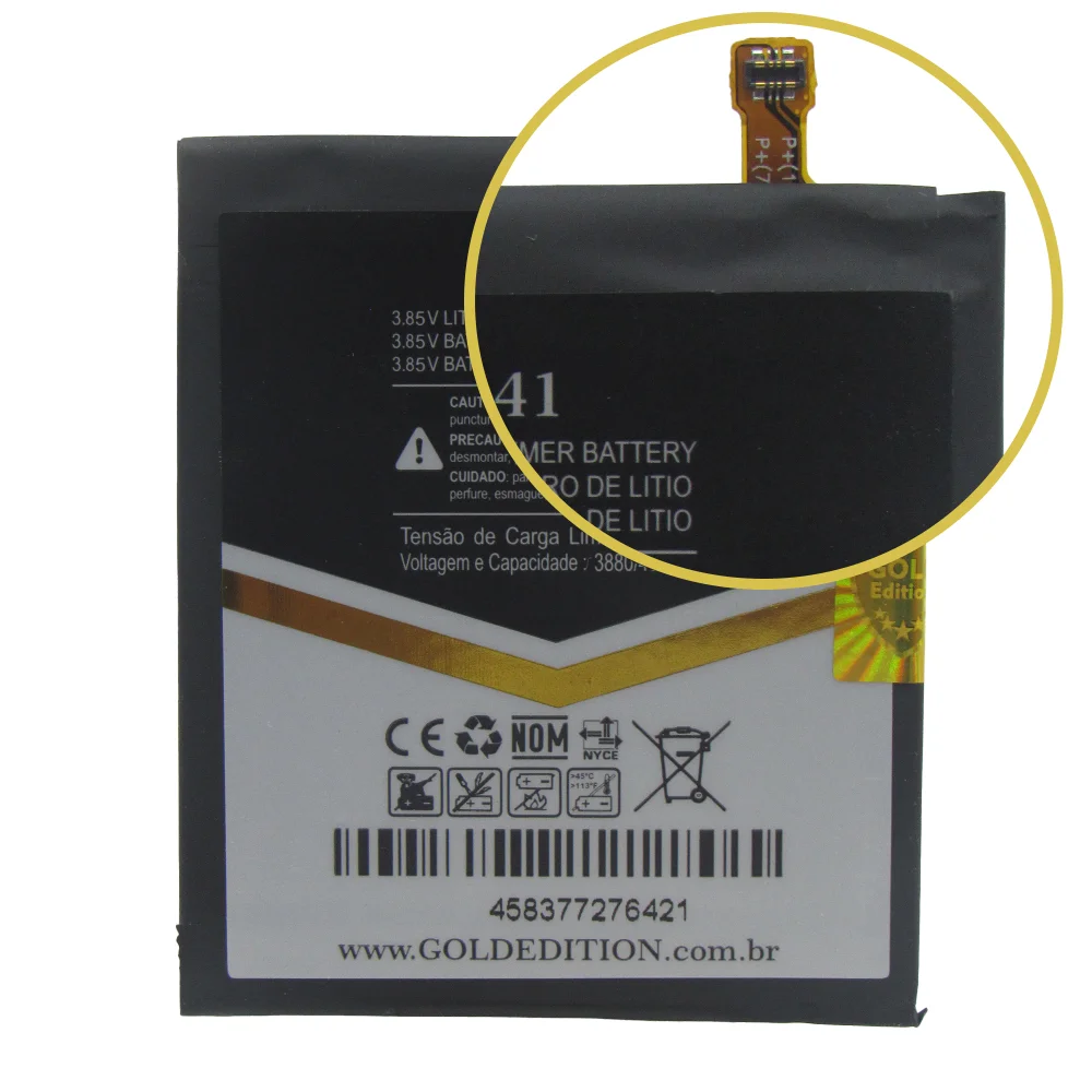 Bateria Gold Edition Ge-141 Compatível Com Galaxy S20